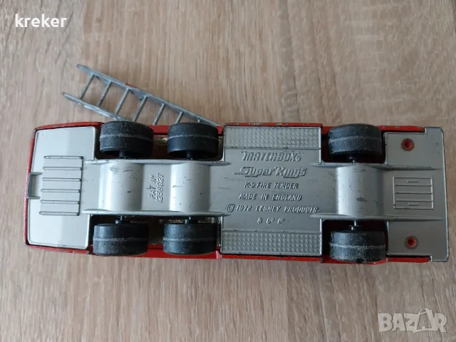 matchbox super king пожарна, снимка 5 - Коли, камиони, мотори, писти - 56072216