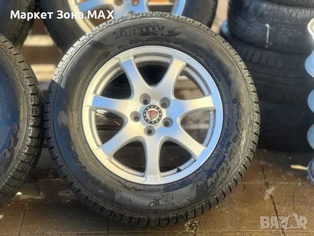 ТОП СЪСТОЯНИЕ! 17" Джанти 5x108 за Ford / Volvo / Peugeot + Зимни гуми подарък, снимка 6 - Гуми и джанти - 53135685