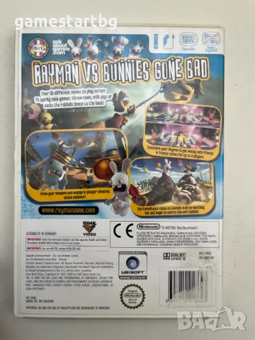 Rayman Raving Rabbids за Wii, снимка 2 - Игри за Nintendo - 49342519