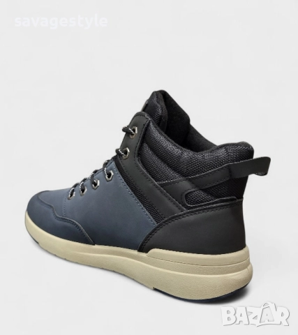 Мъжки зимни боти с топла вата и връзки , снимка 2 - Мъжки боти - 51984168