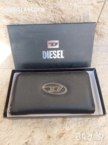 Дамско черно портмоне Diesel код SG45u, снимка 2 - Портфейли, портмонета - 52046630