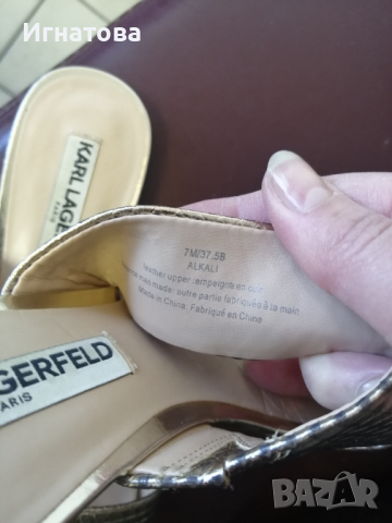 Karl Lagerfeld н. 37 , снимка 2 - Дамски ежедневни обувки - 36318417