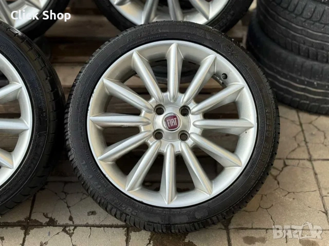 4х98 Джанти 17 Цола Фиат 500 Линеа 4x98 Fiat 500 Linea Cronos, снимка 5 - Гуми и джанти - 53499088