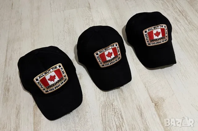 Шапка с козирка dsquared с производствени дефекти!, снимка 4 - Шапки - 48946911