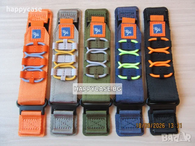 TACTICAL 2 Каишка за Huawei Watch / Garmin / Apple / Samsung / Xiaomi / Amazfit