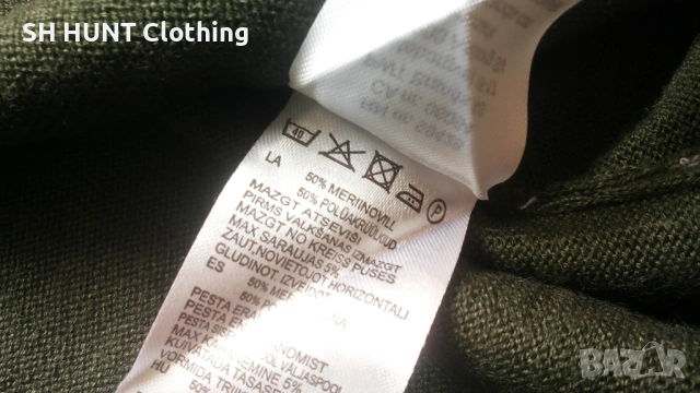 LINDBERG Knitwear 50% Merino Wool размер L блуза 50% Мерино Вълна - 2250, снимка 14 - Блузи - 53660786