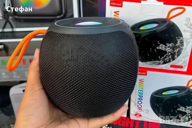 Преносима Bluetooth тонколона KBroad KTS-2538, USB, TF, FM, IPX4, RGB, водоустойчива, снимка 2 - Тонколони - 55937963