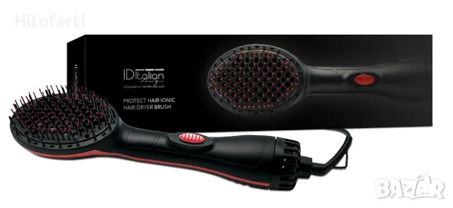 Италиански дизайн Protect Hair Ioning четка сешоар