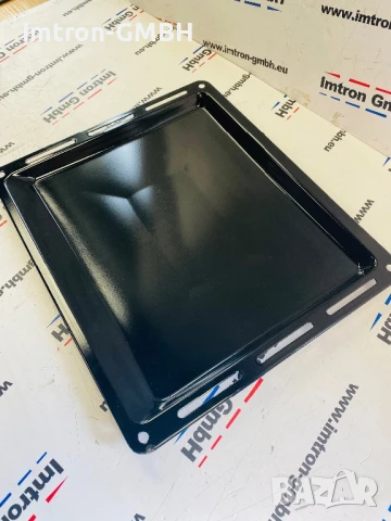 Метална тава (черна)  за фурна  дълбока 25мм, 440 / 375 мм - съвместима, снимка 7 - Съдове за готвене - 46656794