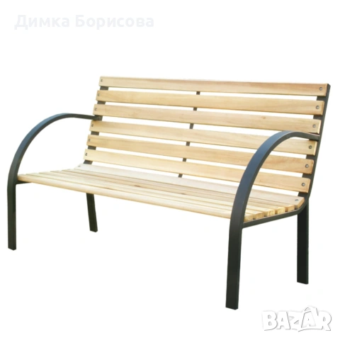 Градинска пейка - красива и практична 120 х 60 х 80 см, снимка 8 - Други стоки за дома - 53658989