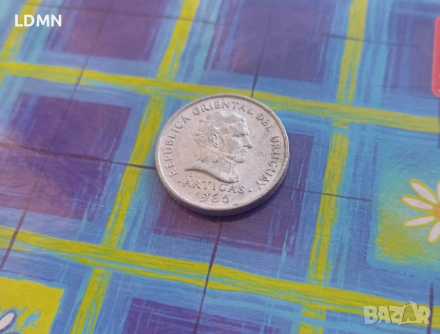 20 Centesimos 1965 Уругвай