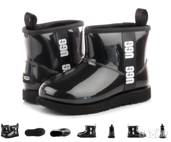 детски ботуши UGG КЛАСИЧЕСКИ ПРОЗРАЧНИ МИНИ II номер 33 .5