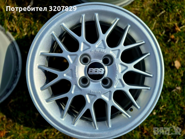 Комплект джанти BBS RN012 15цола 4x100 7J ET35, снимка 6 - Гуми и джанти - 53763113