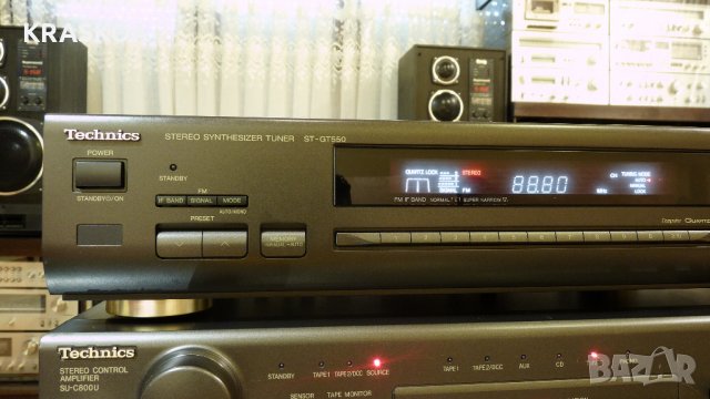 TECHNICS SE-A800S & SU-C800U &  ST-GT550, снимка 7 - Ресийвъри, усилватели, смесителни пултове - 34057963