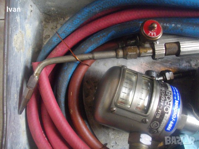 Професионален Френски Резак Оксижен С Маркучи и Профи Редуцир Вентили За Кислород/Ацетилен-OROR, снимка 4 - Други инструменти - 41471920