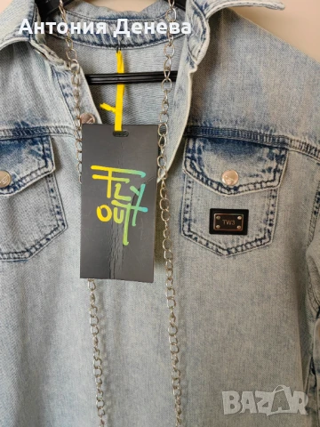 Страхотна дънкова рокля на TV3, снимка 3 - Рокли - 50765436