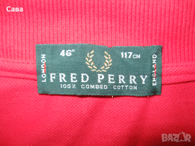 Блузи FRED PERRY  мъжки,Л-ХЛ, снимка 8 - Блузи - 44828638