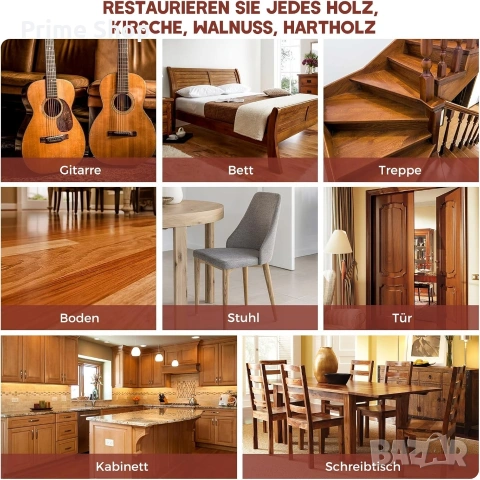 NYBQ Комплект за ремонт на ламинат и мебели, снимка 7 - Други инструменти - 53750144