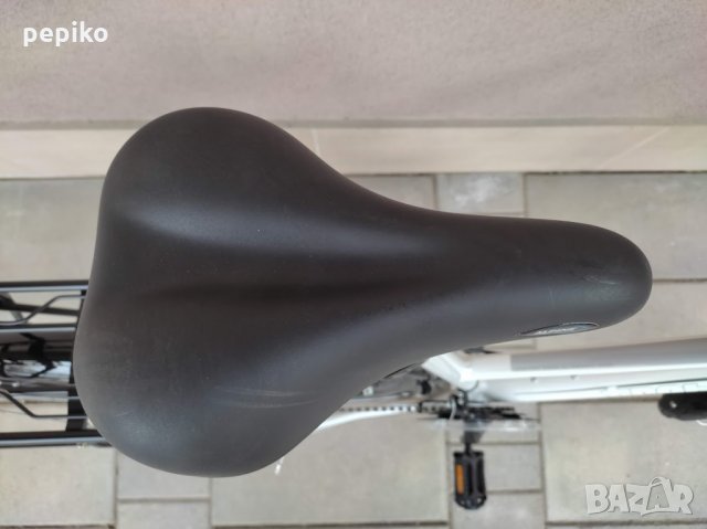 Продавам колела внос от Германия алуминиев велосипед TRETWERK SOLIS 28 цола динамо главина амортисьо, снимка 11 - Велосипеди - 35815933