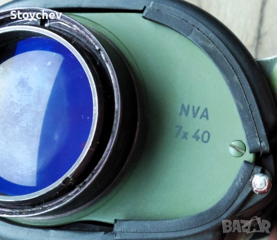 Военен бинокъл Carl Zeiss Jena D.F. 7x40 NVA 1962г., снимка 8 - Колекции - 52419034