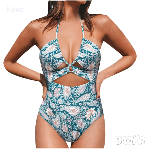 Цял бански костюм, размер XL, снимка 2 - Бански костюми - 44605623