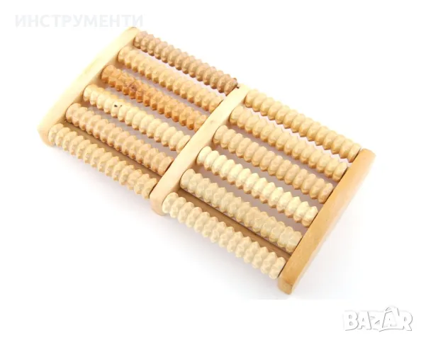 Дървен масажор за стъпала