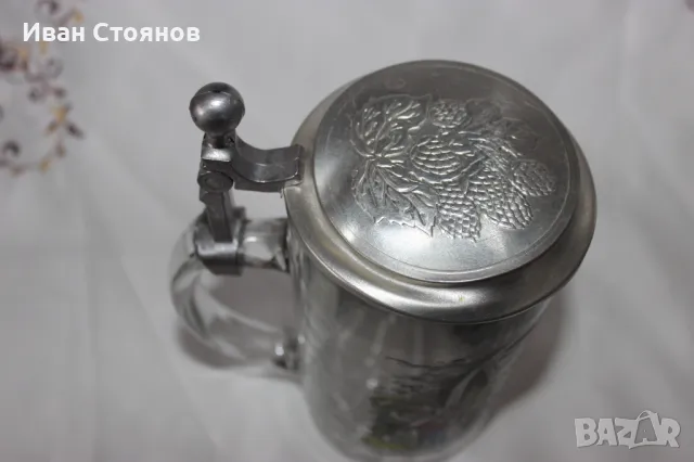 Лот от 4 ретро халби за бира, снимка 8 - Чаши - 49234607