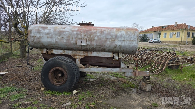 Продават се 2 броя цистерни: с коша е 4.5кубика. Другата 3.2 кубика., снимка 6 - Ремаркета - 53664756