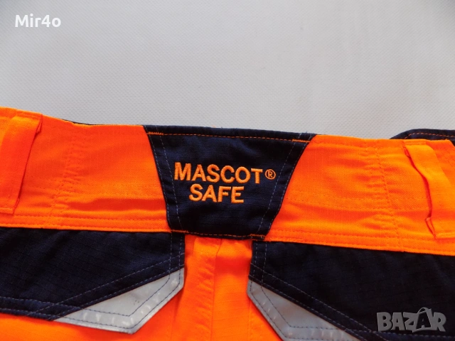 работен панталон mascot cordura fabric work wear долнище екип оранжев мъжки оригинален размер 50, снимка 8 - Спортни дрехи, екипи - 51237111