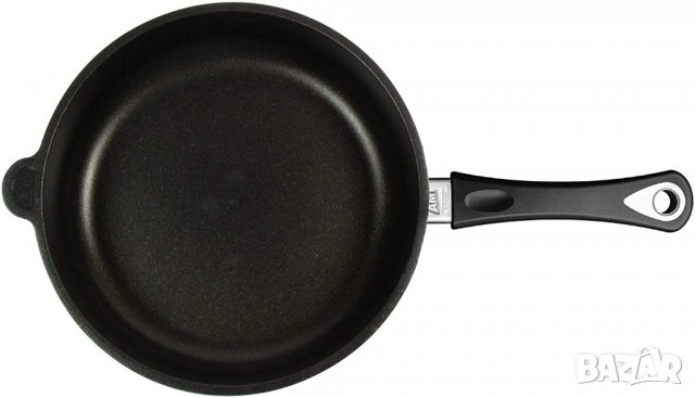 Тиган за пържене и задушаване AMT Gastroguss, Ø 28 см, 7 см височина, снимка 2 - Съдове за готвене - 40199531