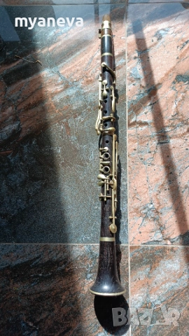 Кларинет, vintage ,  произведен от Hawkes & Son в Лондон, снимка 3 - Духови инструменти - 53539170