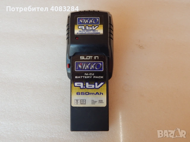 Зарядно NIKKO 9.6 V Ni-Cd Battery pack 650mah