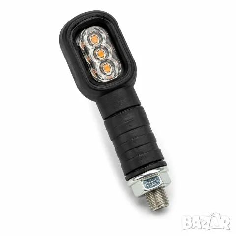 Гъвкави 12V мигачи за мотор с по 3 LED диода 2 броя, снимка 2 - Аксесоари и консумативи - 55865967