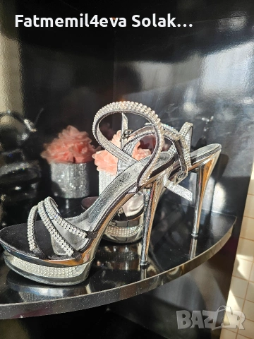 дамски обувки на висок ток , снимка 5 - Дамски елегантни обувки - 53098011