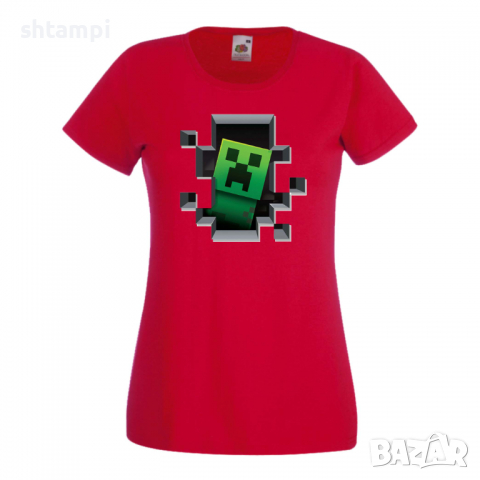 Дамска тениска Creeper Face 4 , снимка 5 - Тениски - 36520656