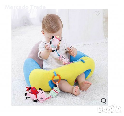 Бебешка седалка Mercado Trade, За занимания, За бебета, Цветна, снимка 3 - Образователни игри - 40100448