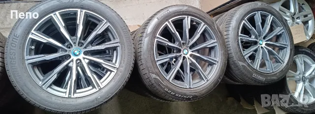 Оригинални джанти с гуми летни спорт пакет 20цола Bmw X5 X6 G05 G06 , снимка 6 - Гуми и джанти - 49602042