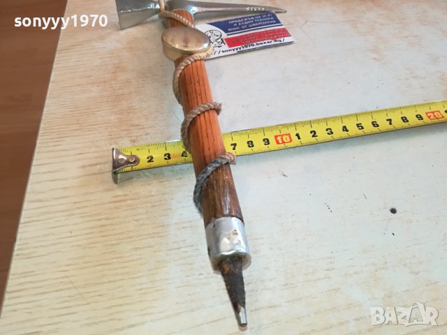 ПИКЕЛ АНТИКА ТЕРМОМЕТЪР ОТ ГЕРМАНИЯ 1902240811, снимка 6 - Антикварни и старинни предмети - 44363382