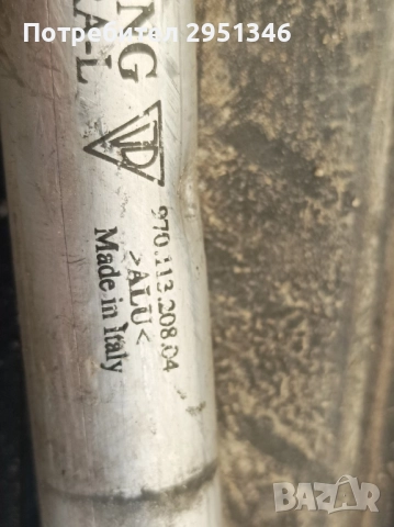 Тръба Porsche Panamera 97011320804, снимка 2 - Части - 52420416