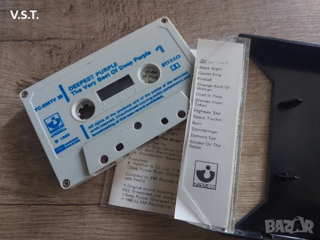 Deep Purple - The Very Best Of Deep Purple, снимка 2 - Аудио касети - 51082953