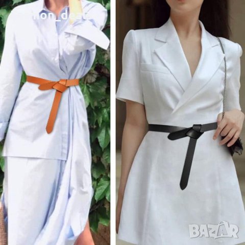 Нов Еластичен регулируеми стреч колан за Жени Талия Мека кожа, снимка 3 - Други - 41988255