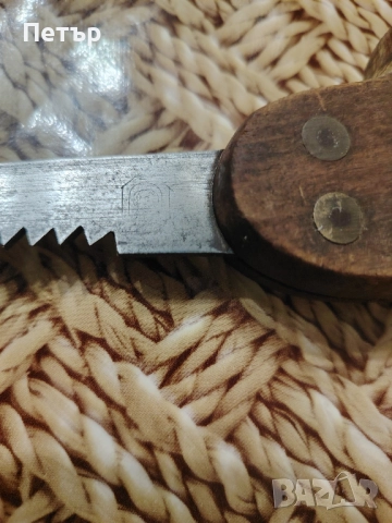 Стар немски трион с маркировка. , снимка 3 - Антикварни и старинни предмети - 51990863