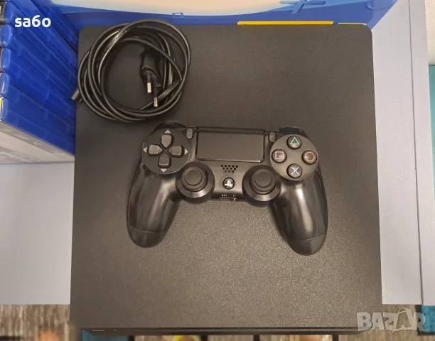 Playstation 4 Slim 500GB + 7 Игри, снимка 3 - PlayStation конзоли - 55786107