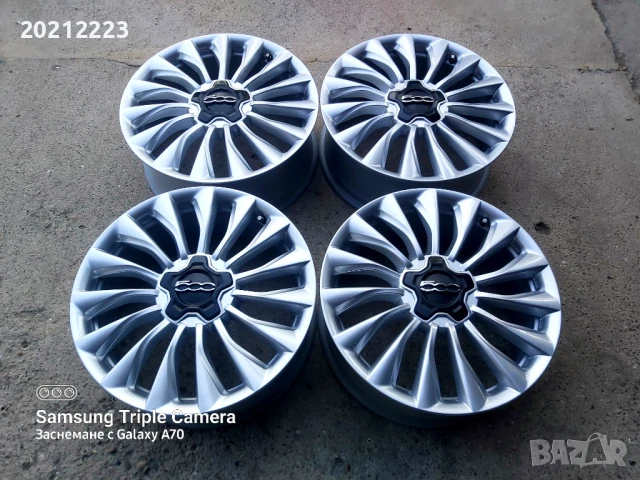 4 броя алуминиеви джанти за Fiat 500X 18, снимка 3 - Гуми и джанти - 50799360