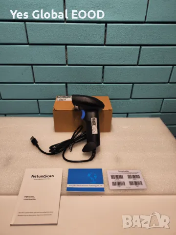 NetumScan 2D Баркод Скенер – USB Четец за QR и PDF417 (NSL5), снимка 1