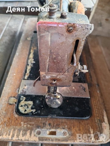 Антикварна шевна машина JUNKER & RUH, снимка 4 - Антикварни и старинни предмети - 53776423