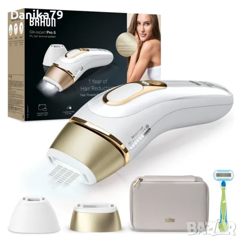 Braun Silk-expert PRO 5 IPL5152 IPL епилатор за тяло, лице, бикини зоната и подмишниците