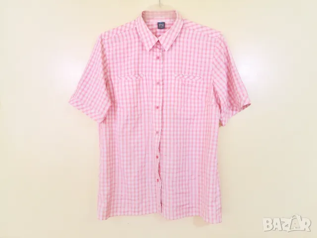 🧭 ODLO / хибридна трекинг туристическа риза, снимка 12 - Ризи - 47471272