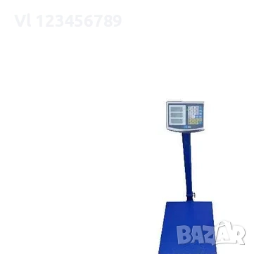 Платформен акумулаторен кантар до 300 кг, 42х60 см, сгъваем, снимка 2 - Везни - 52658374