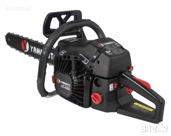 🌲 Бензинов верижен трион YAMAMOTO CS-4552 – Мощ, надеждност и прецизност в едно! 🌲, снимка 4 - Други машини и части - 52270772